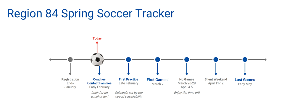 Spring Soccer Tracker