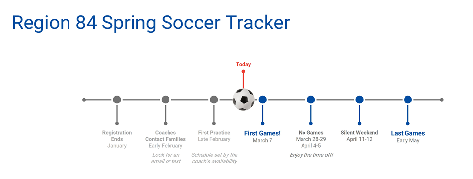 Spring Soccer Tracker