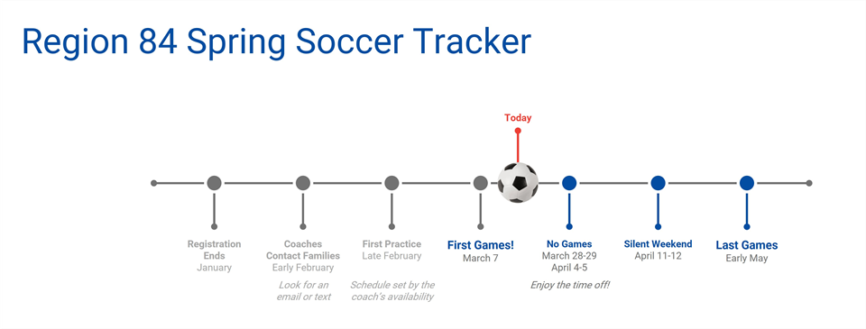 Spring Soccer Tracker