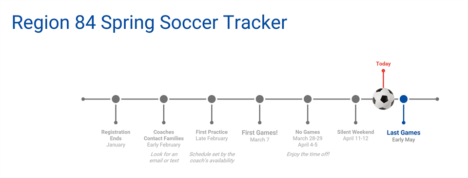 Spring Soccer Tracker